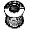 ACID CORE SOLDER 1 LB ROLL(13483)