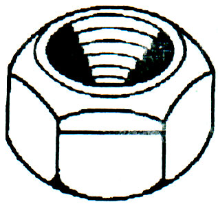 METRIC STOVER LOCK NUTS