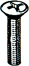 STAINLESS PHILLIPS FLAT HEAD MACHINE SCREW 2-56 X 1/4(53556)