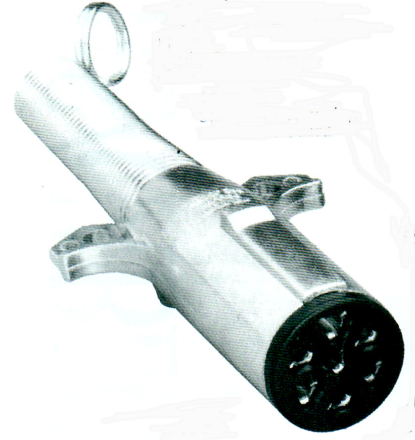 TRAILER PLUG WITH SPRING GUARD 7 WIRE